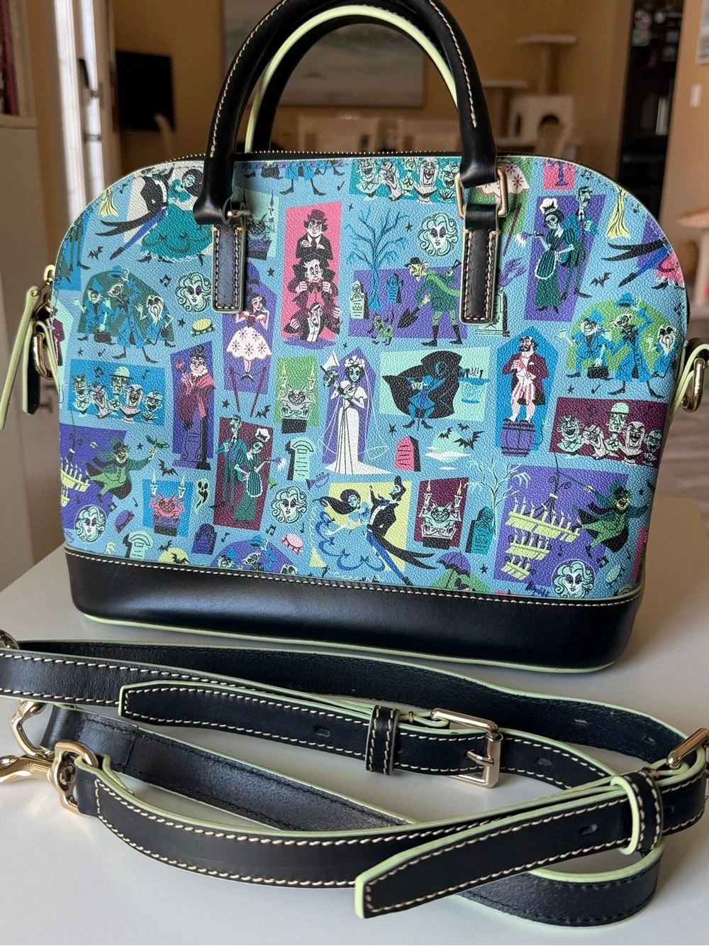 Disney Dooney & Bourke Haunted Mansion Satchel